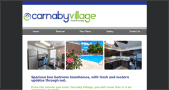 Desktop Screenshot of carnabyvillagetownhomes.com