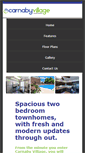 Mobile Screenshot of carnabyvillagetownhomes.com